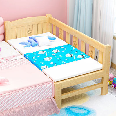 幼儿园午睡床儿童床带护栏小床婴儿男孩拼接床儿童床单人床大童|ru