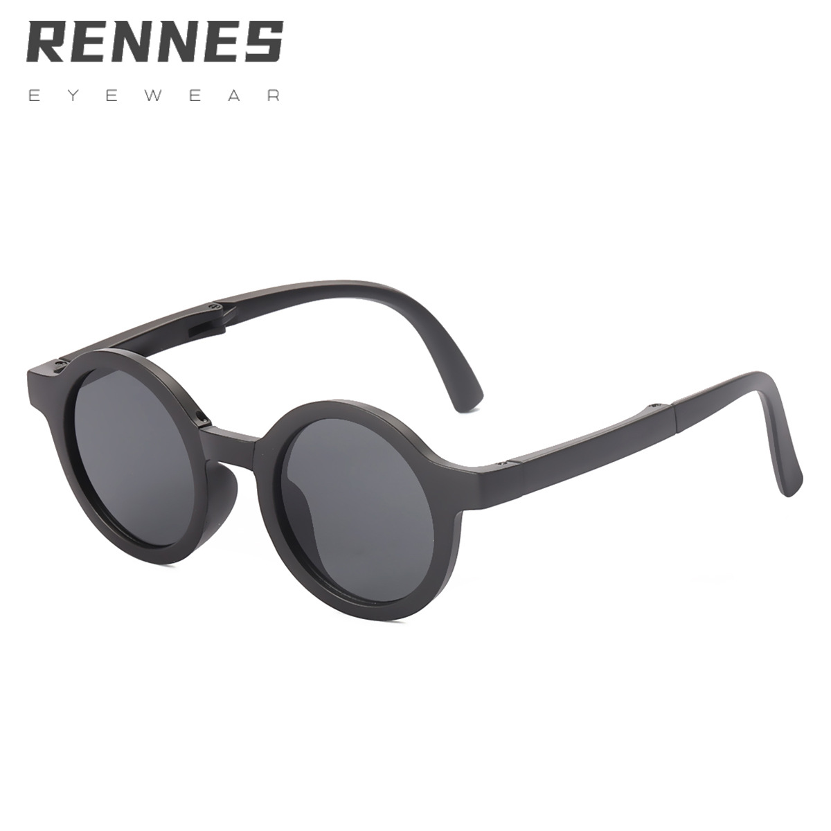 2022 nuevos niños gafas de sol hombres y mujeres de moda de bebé gafas de sol plegables gafas de sol de dibujos animados de color caramelo 3002