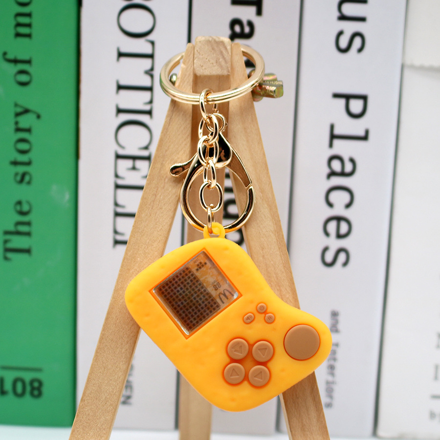 Women's Gender Funny Style Funny Square Pvc Women's Keychain