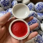 鸟语花香陶瓷书画印泥盒文房四宝