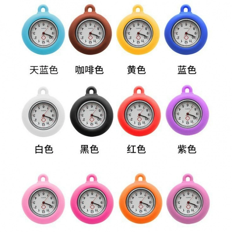 Фабрика прямых продаж внешней торговли мультфильм для мужчин и женщин универсальные выдвижные кварцевые силиконовые медсестры часы