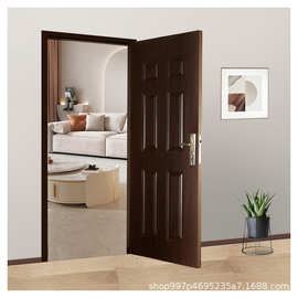 BOWDEU DOORS仿实木钢木门复合免漆卧室内房间门教室门学校门