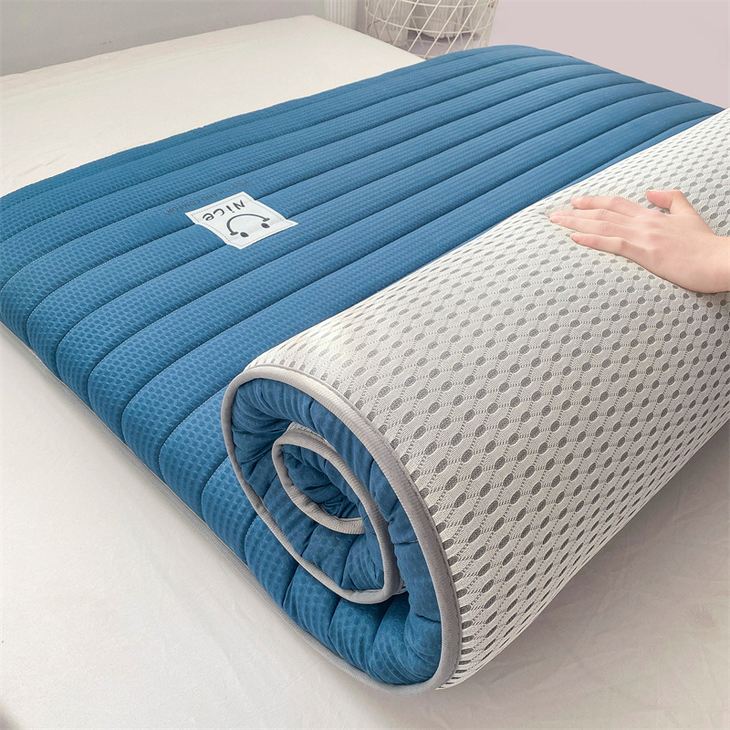 Soybean fiber foam cotton mattress four seasons home double bed student dormitory single bed protection mat wholesale group purchase