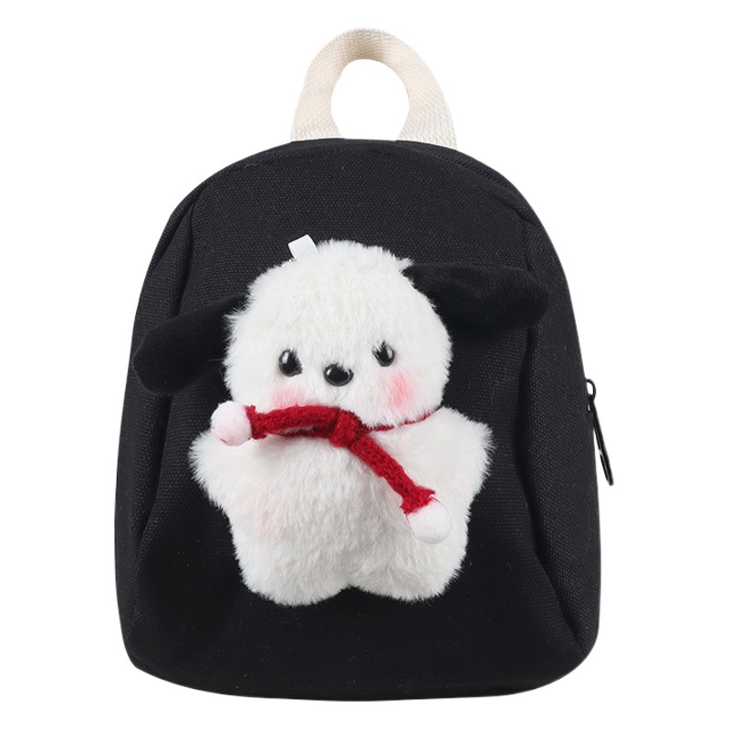 Nuevo kindergarten niños mochila dibujos animados lindo niños y niñas muñeca pequeña mochila bebé mochila de lona
