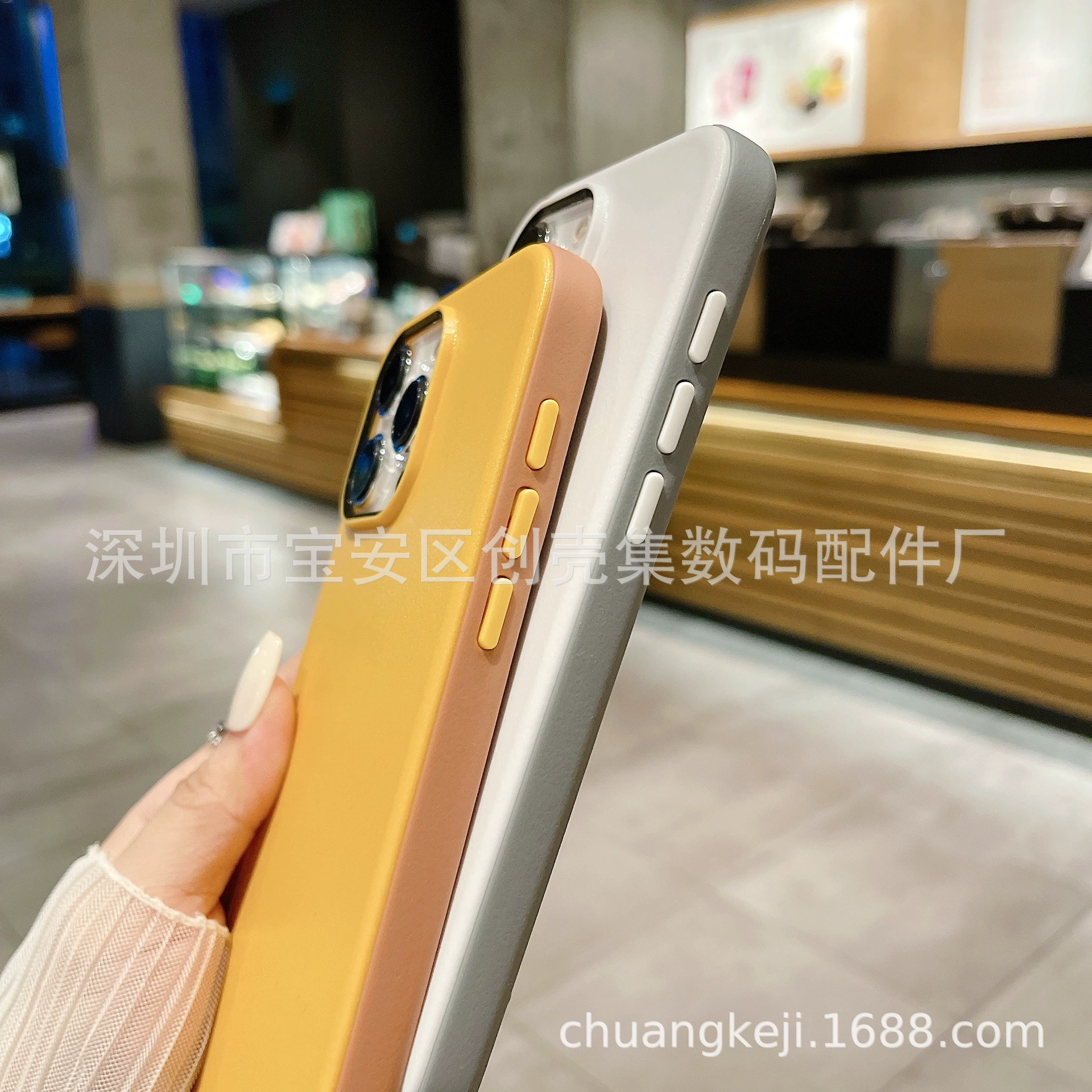 Совместимый с Iphone 16, двухцветный защитный чехол