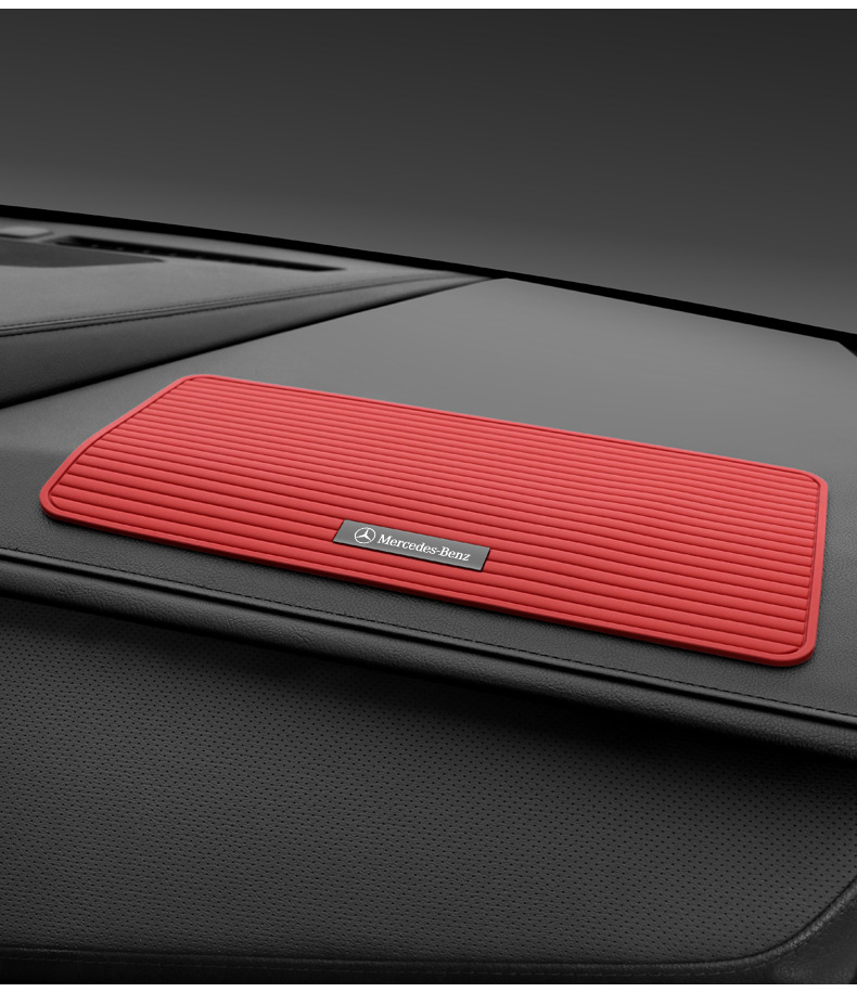 Suitable for Mercedes-Benz C200L car E300L/ GLC260L anti-slip mat car storage mat instrument panel perfume holder