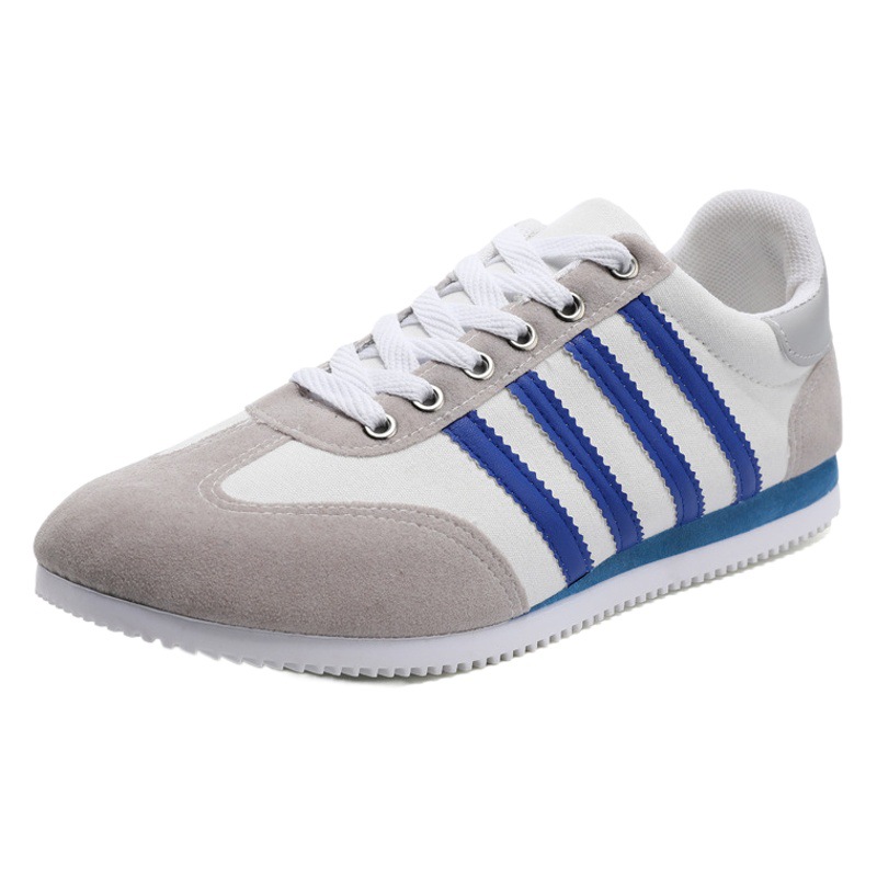 Zapatos de hombre 2024 primavera nuevos zapatos para correr zapatos casuales de encaje delantero zapatos de moda de los hombres coreanos