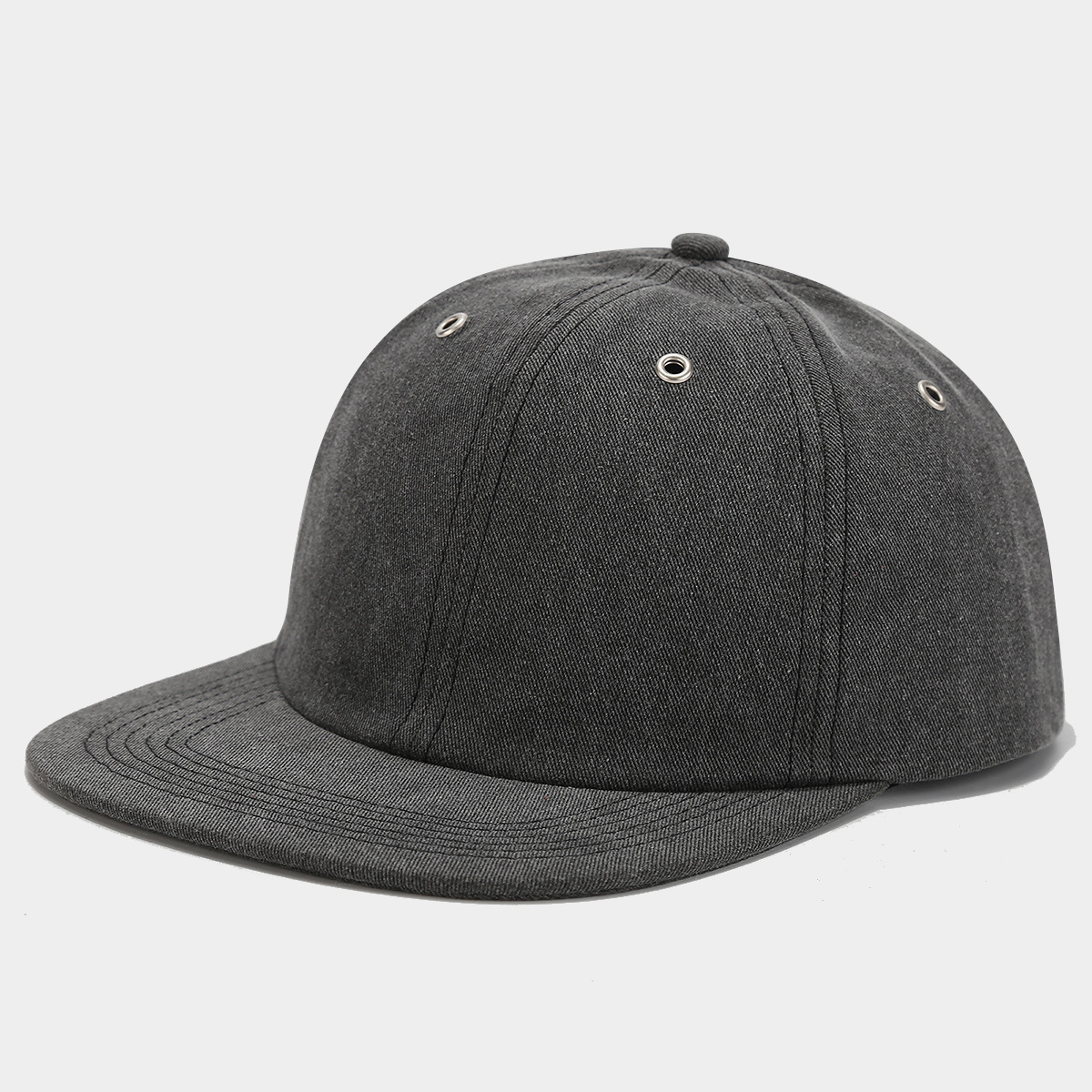 Sombrero de béisbol japonés de estilo retro de color sólido con bordes anchos, sombrero de pareja, sombrero de hip-hop de moda coreano image 7