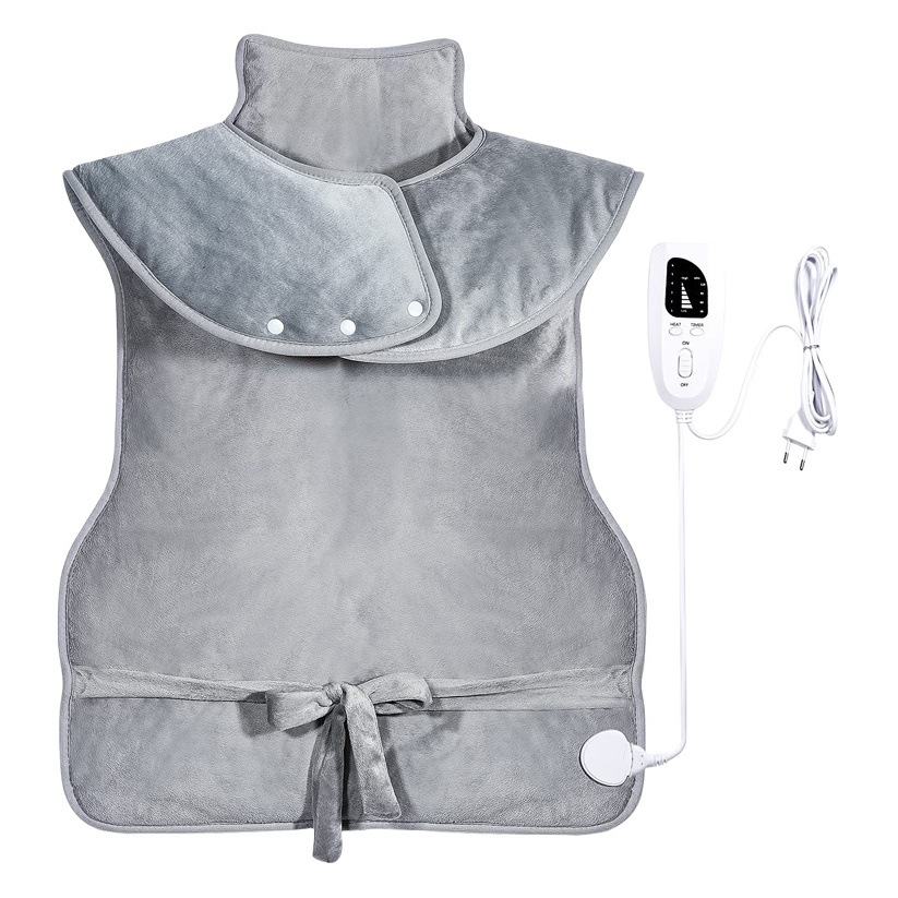 Almohadilla térmica de invierno transfronteriza protección para el hombro y el cuello chal de calefacción eléctrica manta caliente multifuncional compresa caliente manta eléctrica chal de calefacción