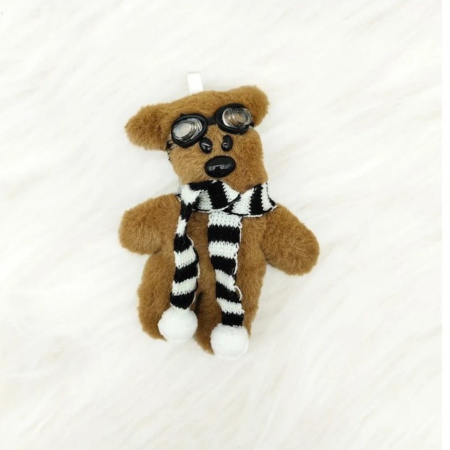 콩곰 + 스카프 + 안경 [카다몬 로프]