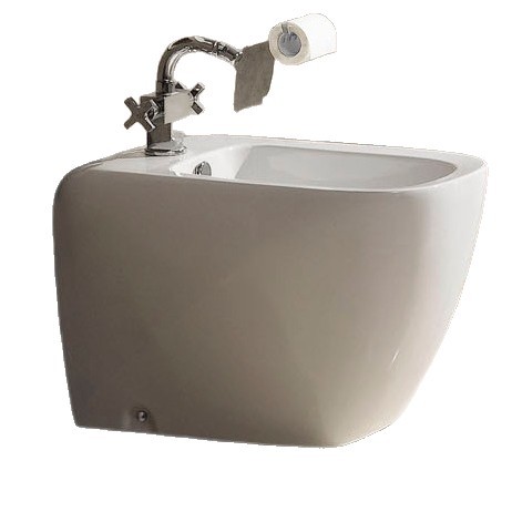 Bidé de Piso OK-0828 de Cerámica Manual para Baño