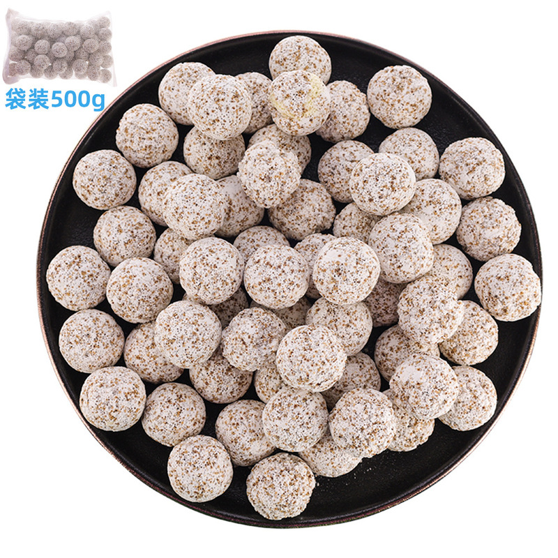 水槽ろ材細菌屋培菌生化学ボール陶磁器環亀錦鯉金魚浄水硝化細菌ろ材|undefined