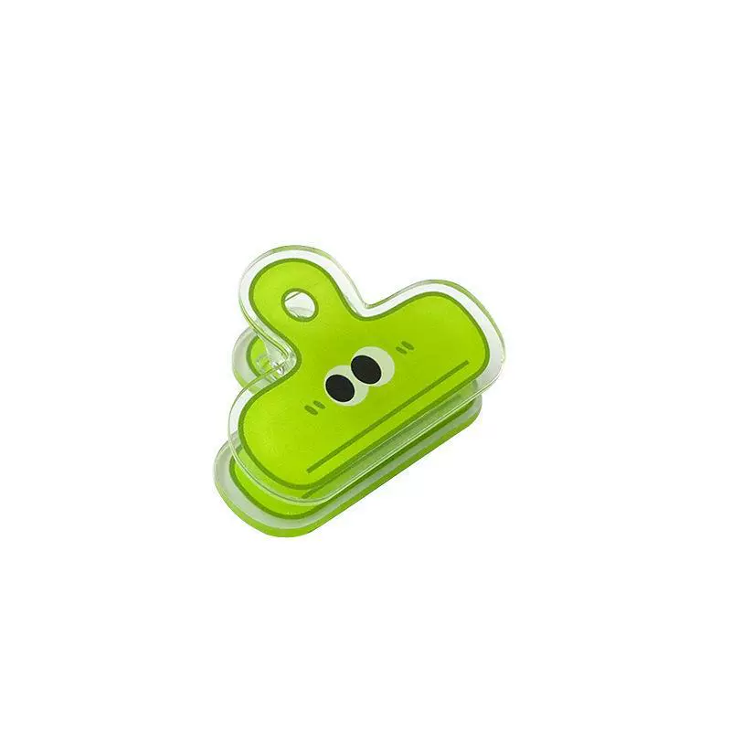 Xiaohongshu explosion, fresh cartoon cute, funny expression Eye clip, long tail clip PP clip Tripida book clip