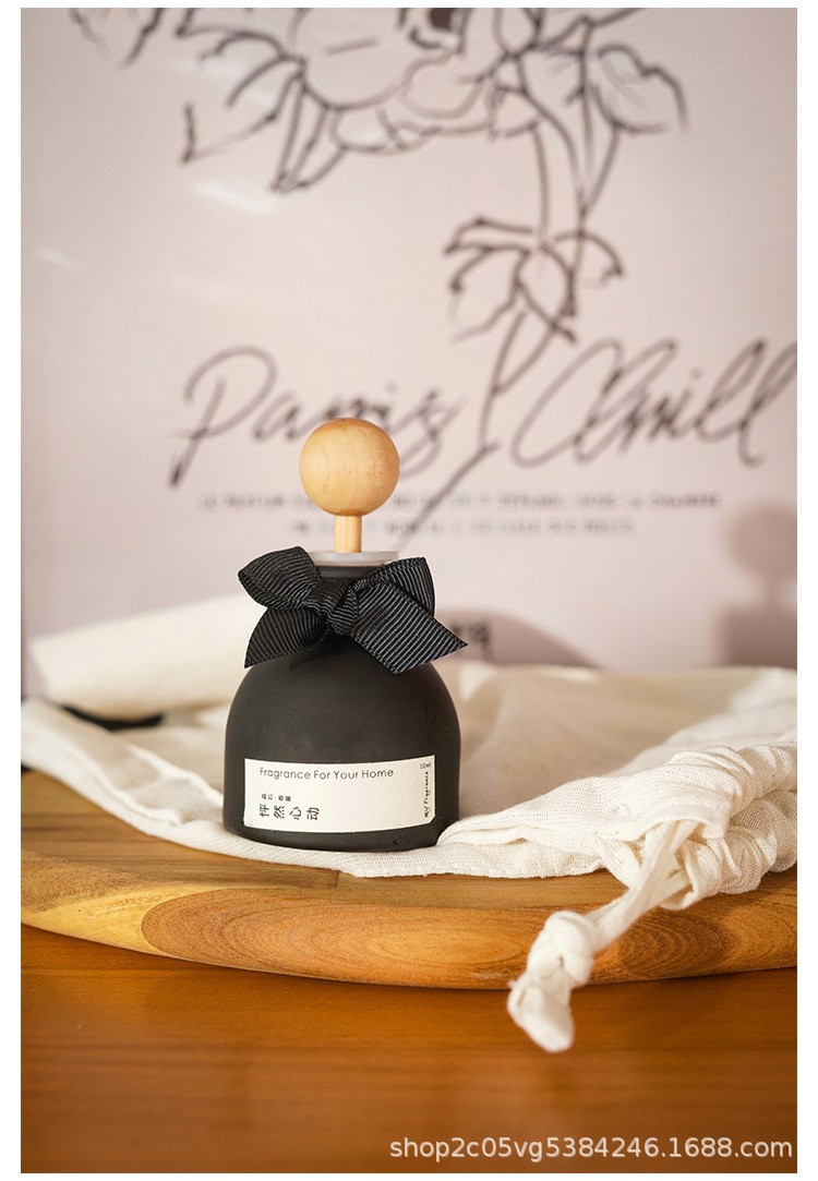 Creative Little Mongolian Pack 50ml Fireless Aromatherapy Home Car Indoor Diffusing Fragrance Gift Long-Lasting Gardenia Fragrance