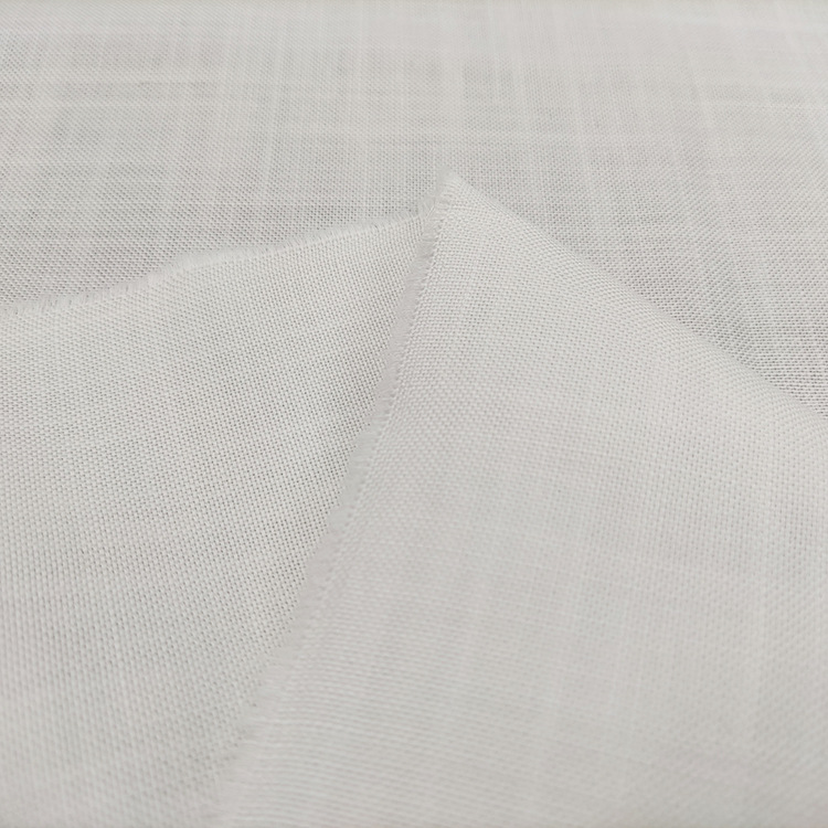 Transpirable 40s peinado orgánico 100% algodón tela de camisa