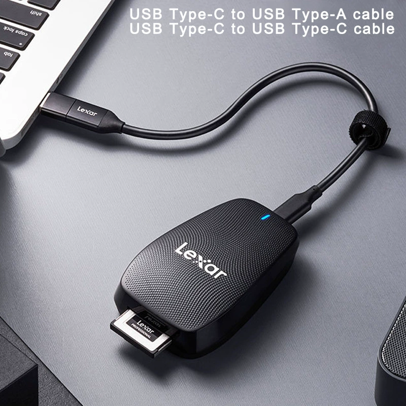 Карманный считыватель Lexar Card reader 550U USB 3.2 CFexpressTypeB, память 20Gbps, интерфейс Type-C