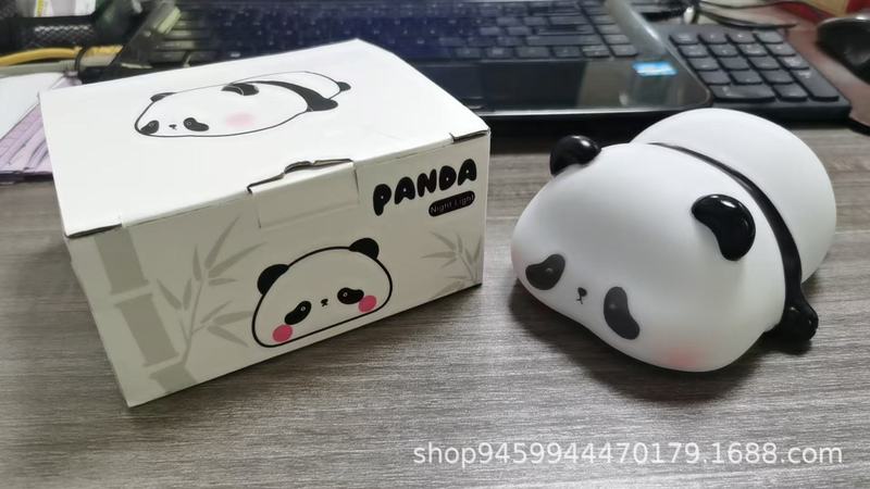 跨境热销水豚噜噜小夜灯卡皮巴拉夜灯硅胶拍拍灯USB充电创意礼物|undefined