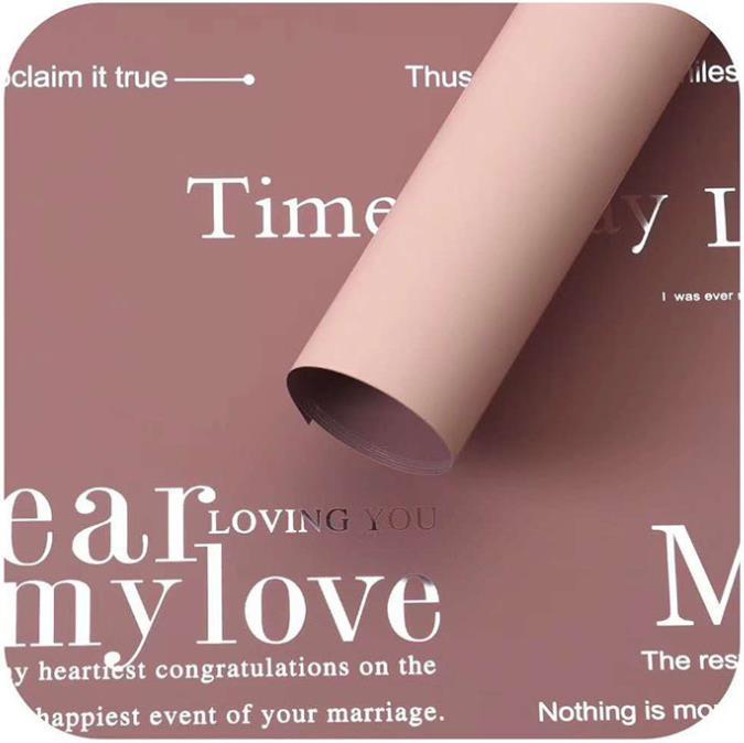 Fábrica de fiestas de flores nuevo papel de embalaje de flores de flor florista de flores de alto lujo papel de embalaje de regalos