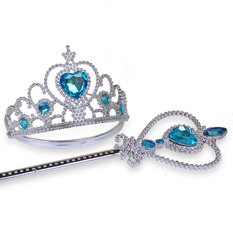 Blue magic wand, set
