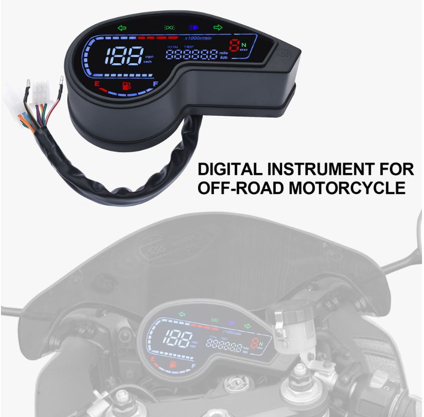 South America's Best-Selling Off-Road Vehicle Dm200 Digital Code Meter Xr190L Crm250 Zanyu 150 Gy200 Digital Meter