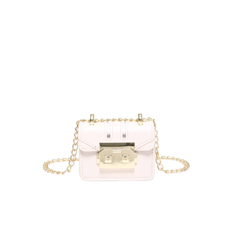 2024 principios de otoño nueva cadena de viaje bolso pequeño nicho personalidad ins cadena de hombro mini bolsa de cambio