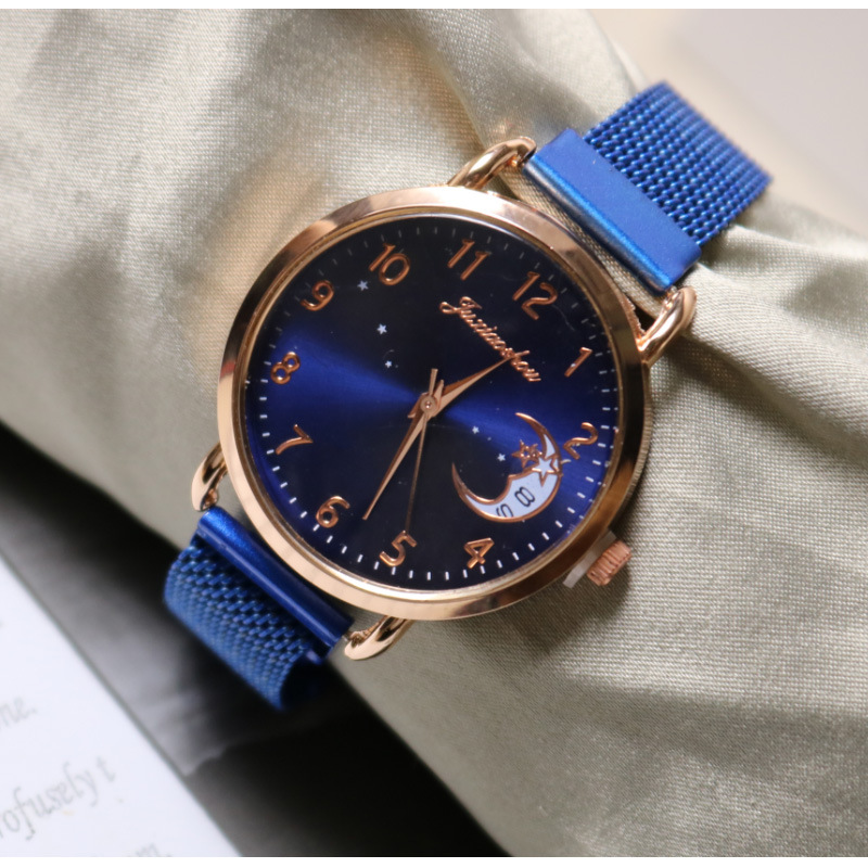 Fashion Moon Buckle Quartz Women's Watches display picture 1