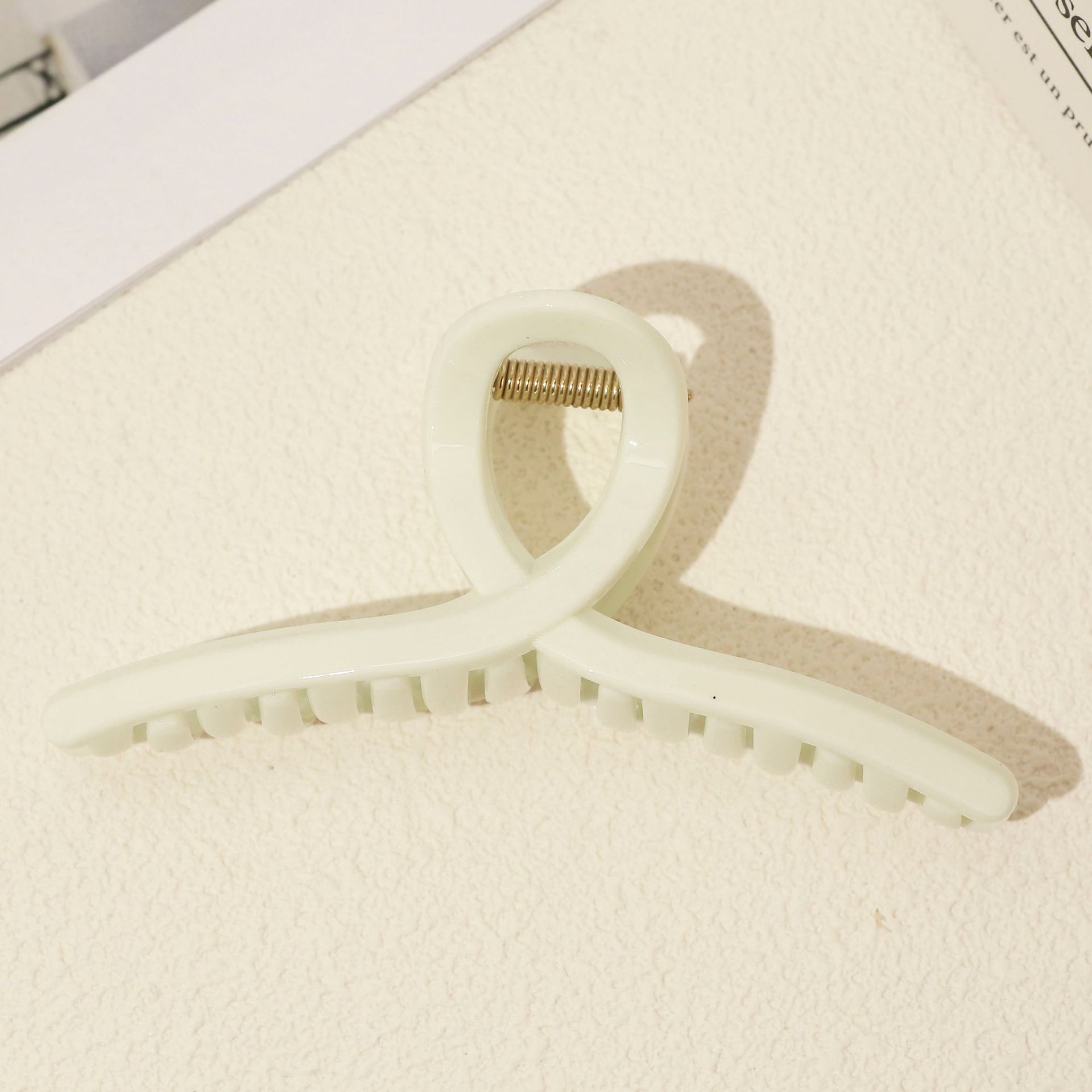 광택있는 연두색-13cm