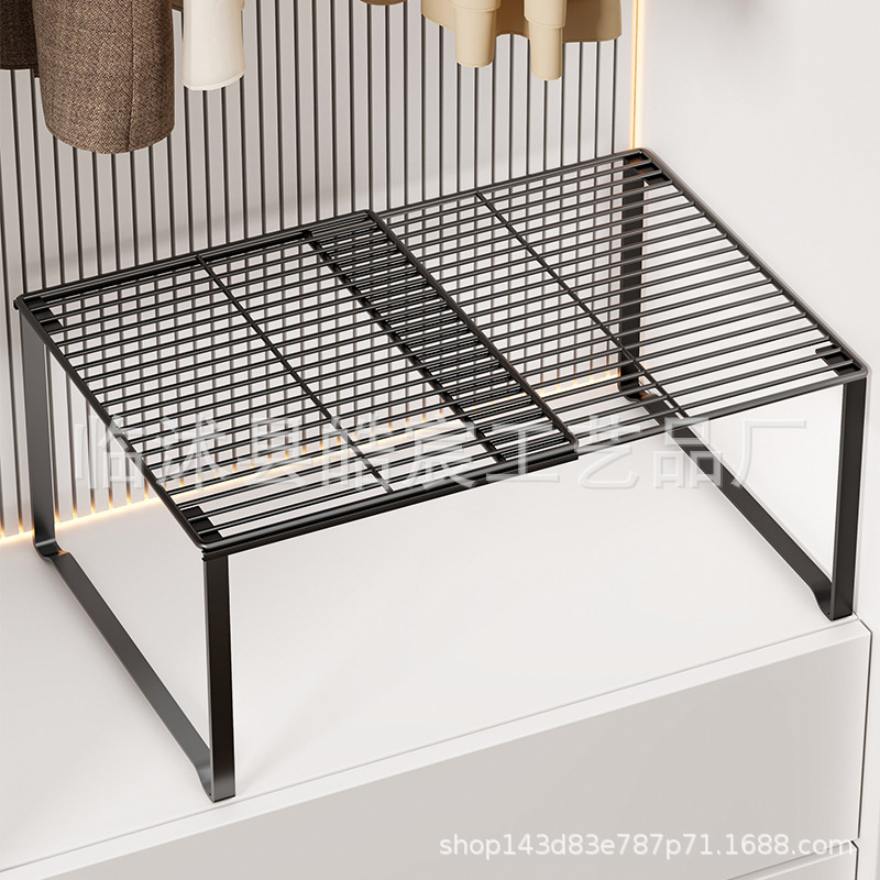 Armario, partición en capas, almacenamiento de artefactos, armario, estante retráctil en el armario