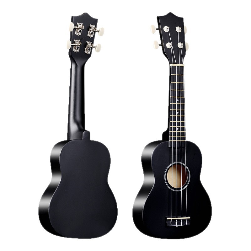 Wooden ukulele with a score, guitar, musical instruments, 21 inch, early education 5