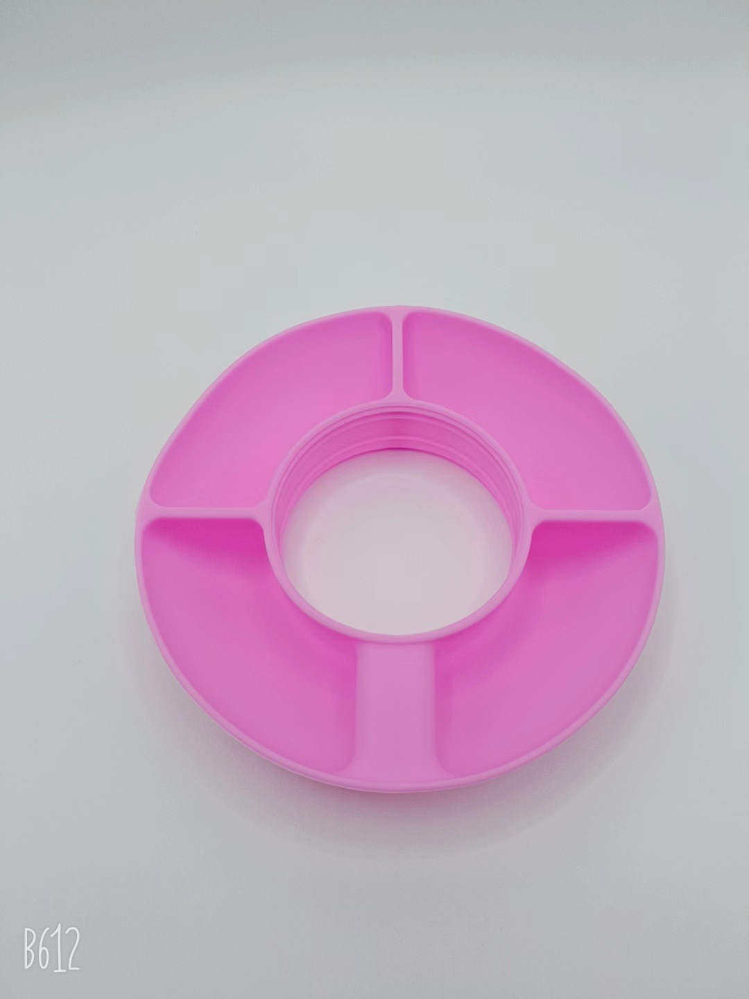 Silicone Snack Tray Orange