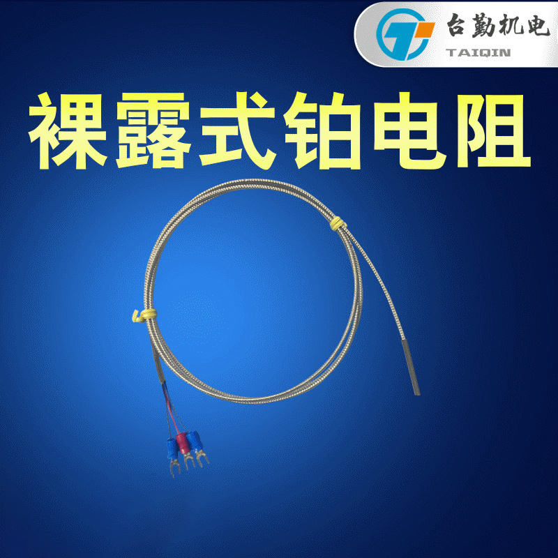裸露式铂热电阻 PT100温度传感器 裸露式贴片PT100 表面测温