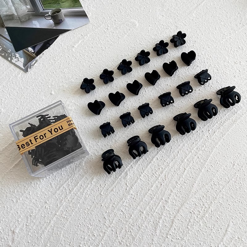 Mini pinza de cabello de tamaño pequeño, pinza de cabello de princesa, pinza de cabello de frente, pinza de cabello lateral, pinza de cabello