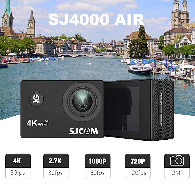 Sjcam Sj4000Air Waterproof Sports Camera 4K Hd Recorder Outdoor Sports Camera