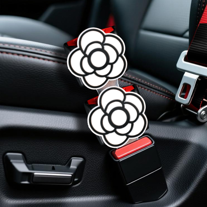 Cinturón de seguridad de automóvil bayonet un par de dibujos animados lindos Star Deluxe conector de extensión conector femenino