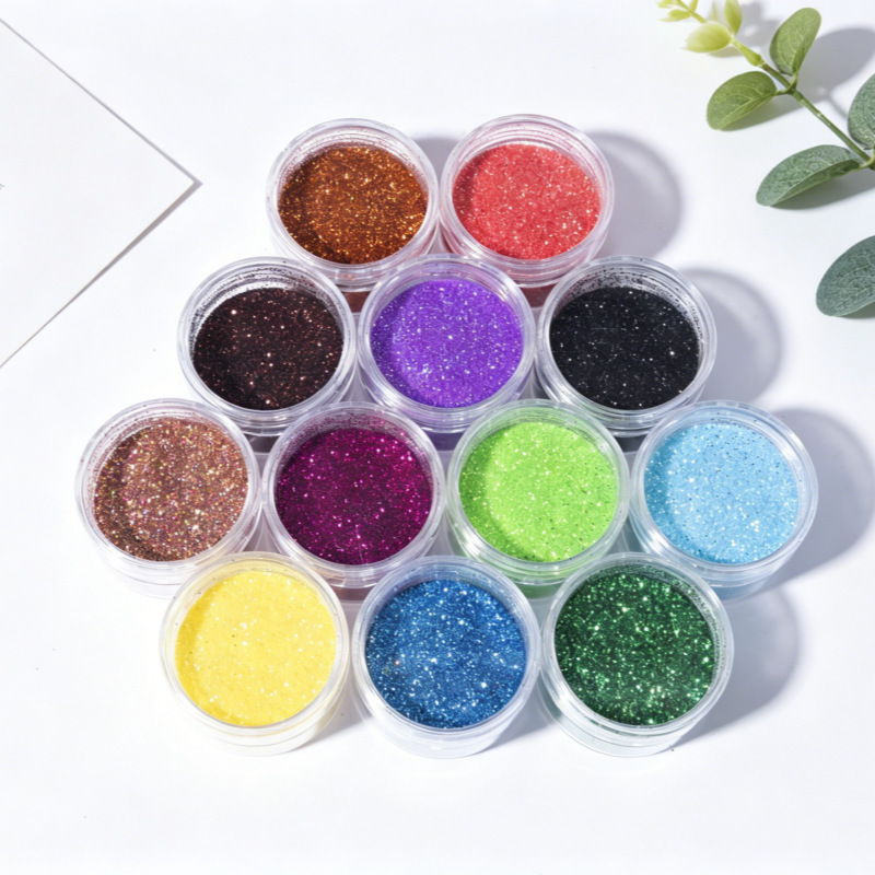 3g Bottle of Cross-Border Popular Glitter Powder Sequins for DIY Handmade Flowers, Nail Art, and Decorative Items 3g Bottle of Cross-Border Popular Glitter Powder Sequins for DIY Handmade Flowers, Nail Art, and Decorative Items