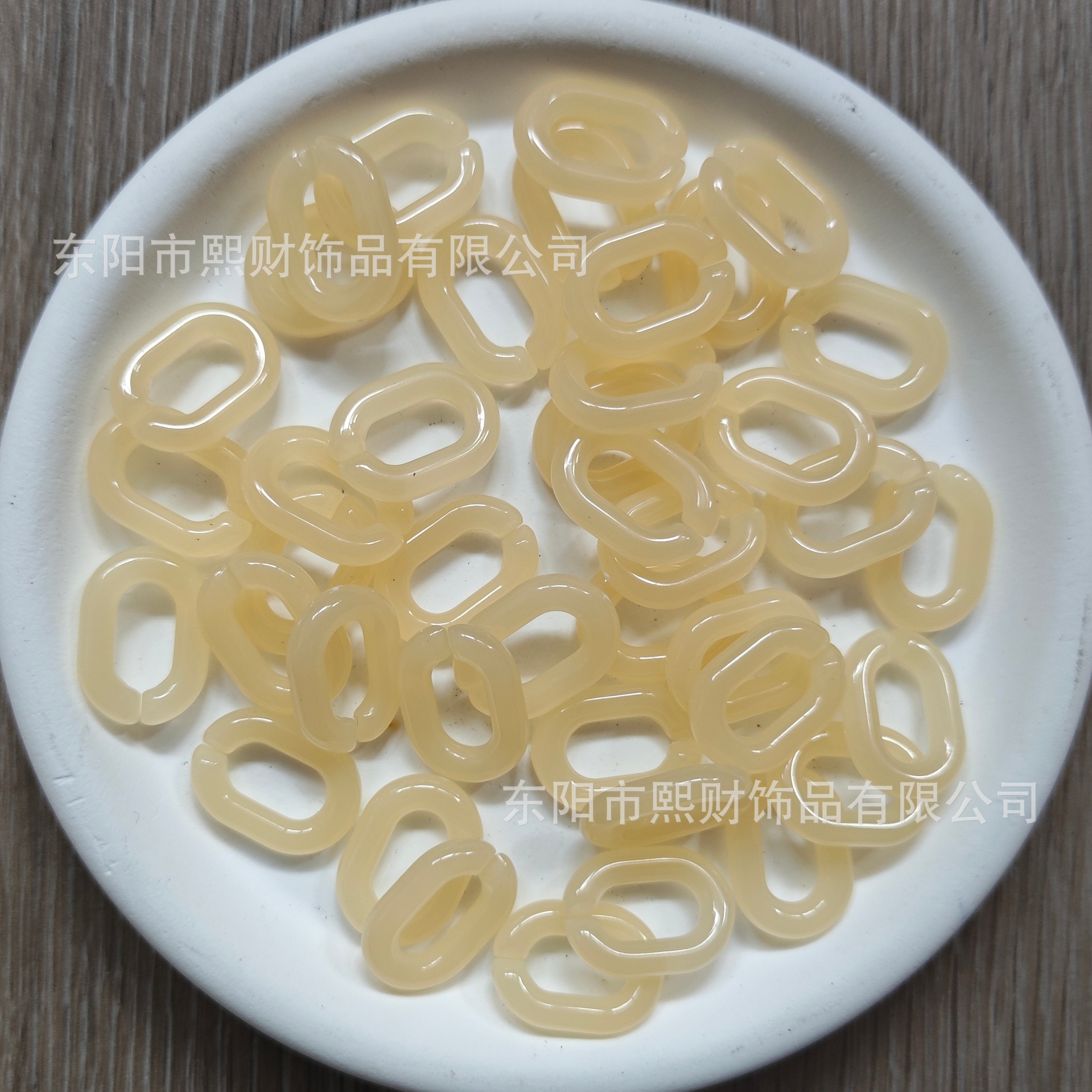 20x14mm color acrílico cadena hebilla anillo llavero bolsa colgante accesorios de la joyería de DIY fábrica al por mayor