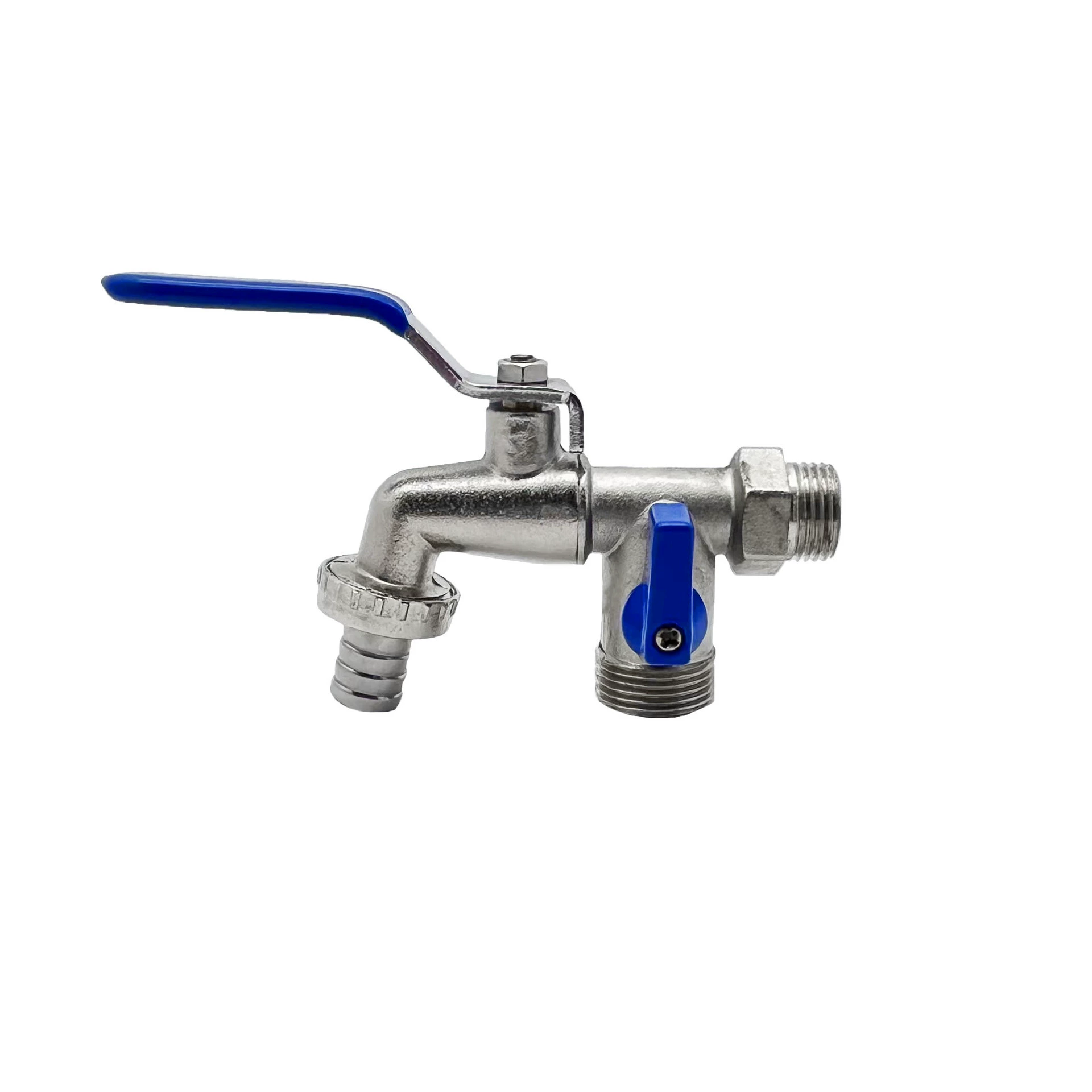 [Коллекционный магазин Caibei] Прямые продажи с фабрики и оптовая продажа транскордонного экспорта 1/2*3/4*3/4 пятиходовой смеситель