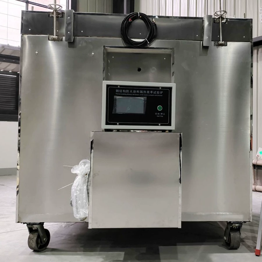 Стальная конструкция огнестойкого покрытия Изоляционная эффективность и огнестойкость Предельная испытательная печь Изоляционная эффективность Изоляционной эффективности