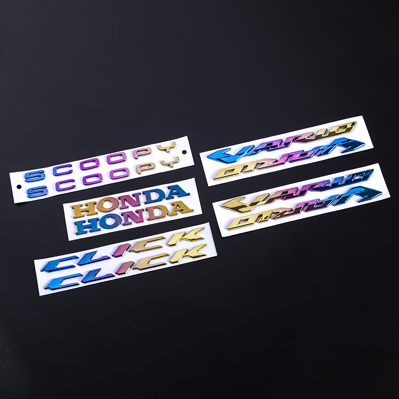 국경 3D 스티커 3 차원 맞춤형 자동차 스티커 수정 된 자동차 스티커 3D 오토바이 스티커 그라디언트 컬러 바디 스티커 도매