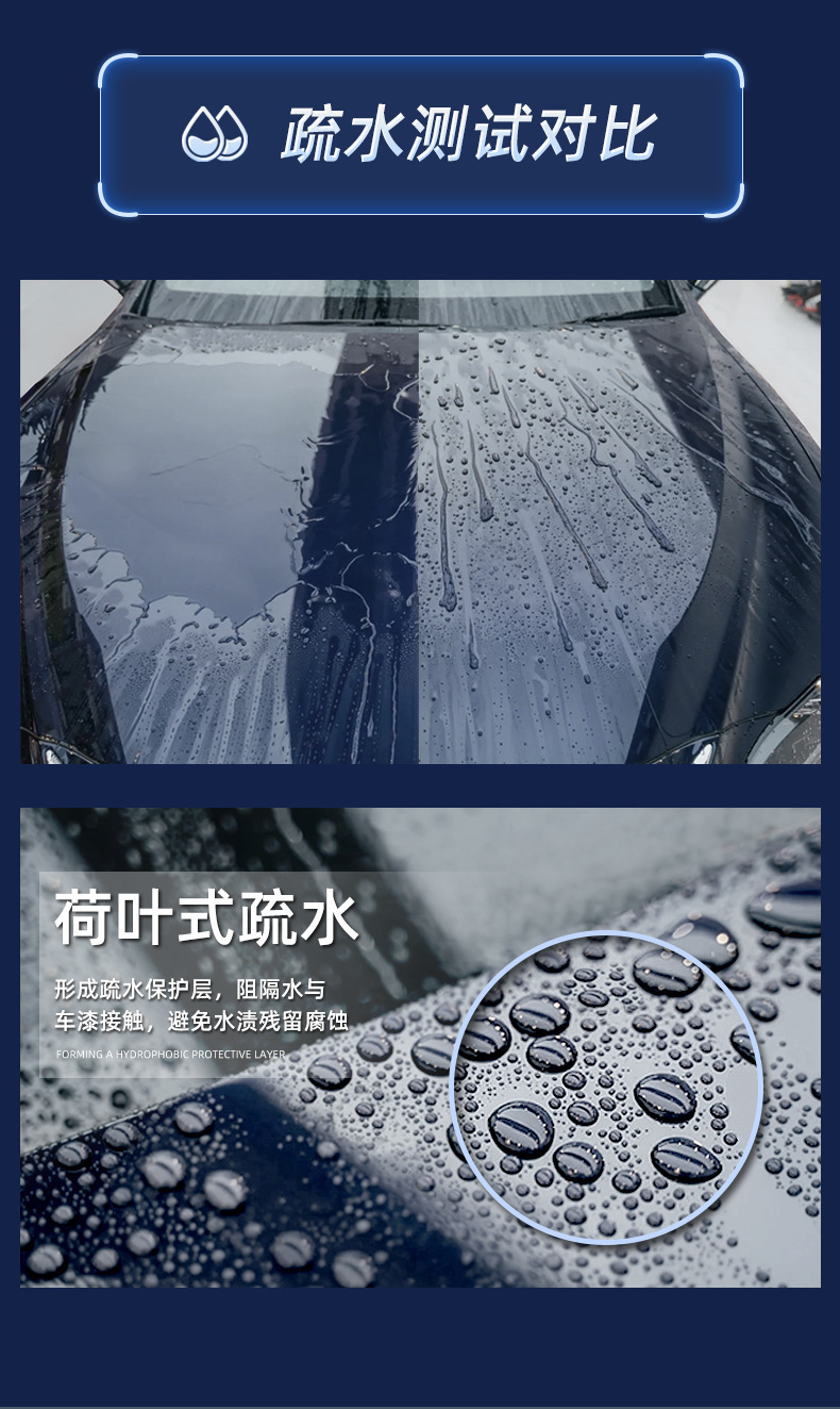 Imported Car Wax for Black and White Cars, Specialized Car Wax for Waxing, Maintenance, Polishing, Universal Coating, Scratch Polishing