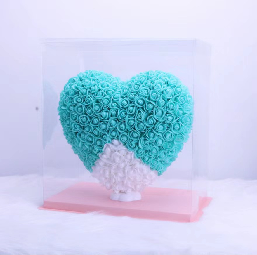 Fábrica al por mayor Rosa amor corazón flor Navidad Día de San Valentín confesión regalo cumpleaños regalo creativo