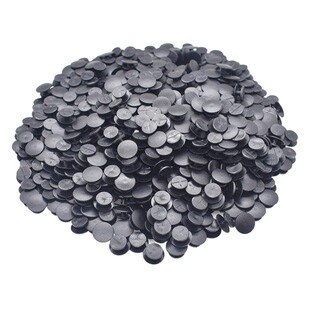Factory supply drop plastic shoes flower buckle I-buckle hole shoes garden sole buckle black buckle