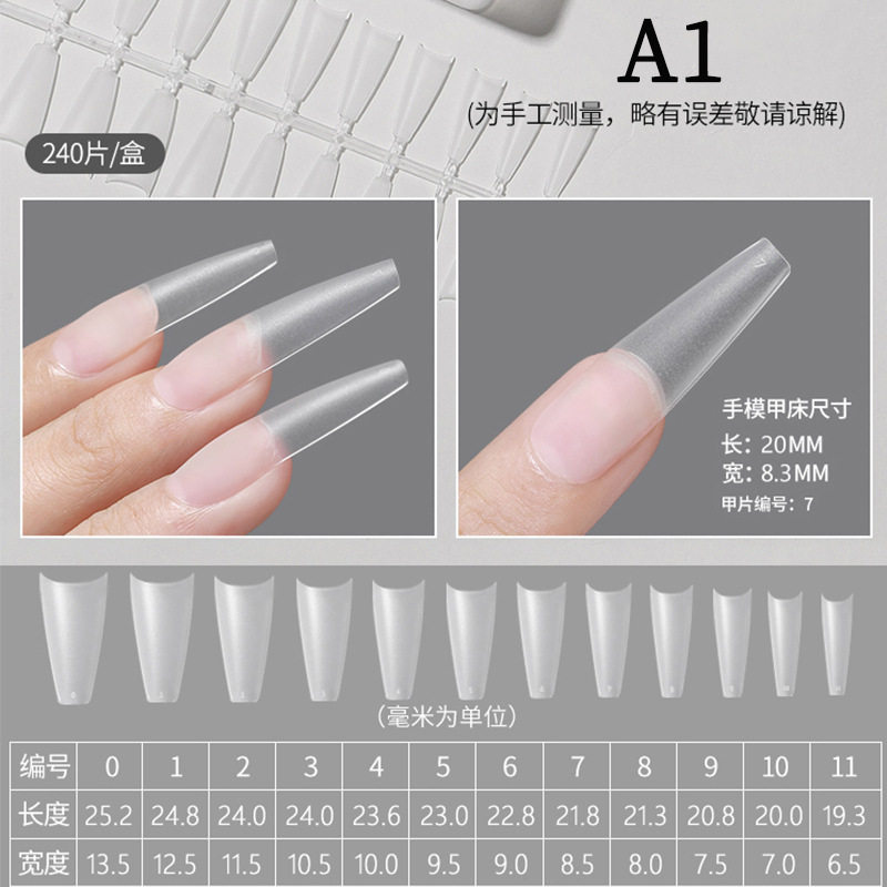 Película de uñas salón de uñas especial ultrafino pulido sin costuras-gratis película de uñas falsa película de uñas herramienta de extensión portátil al por mayor