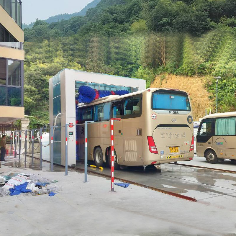 Estación de servicio comercial grande equipo de lavado de coches computadora automática máquina de lavado de coches tipo de exportación