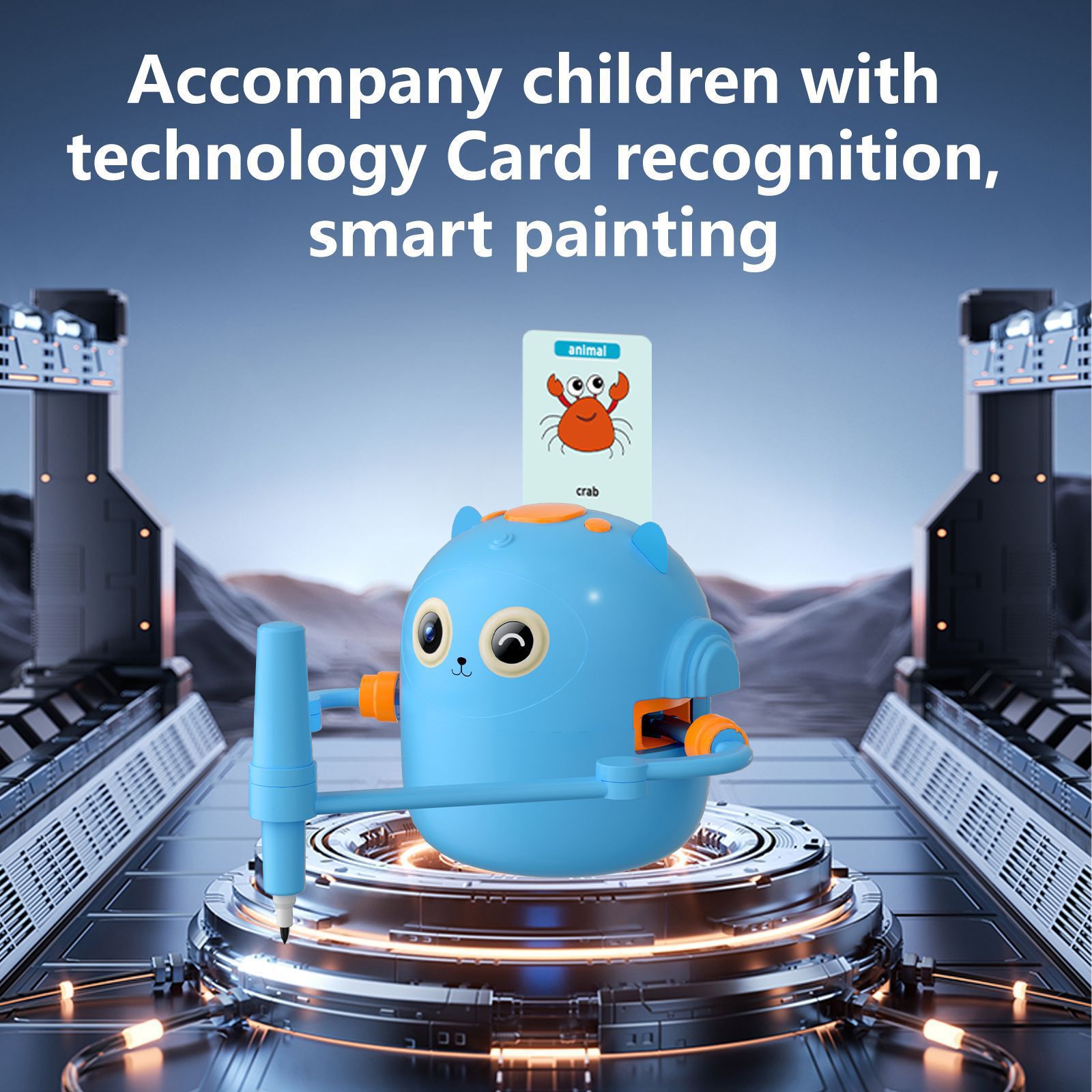 2025 nuevo rompecabezas de educación temprana inteligente robot de dibujo automático 3 - 8 años de edad 6 iluminación juguetes de regalo de cumpleaños para niños