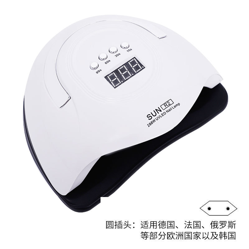 Manija de lámpara de manicuras, lámpara de manicuras portátil, máquina de fototerapia UV, pegamento de manicuras, máquina de manicuras especial para manicuras secas rápidas