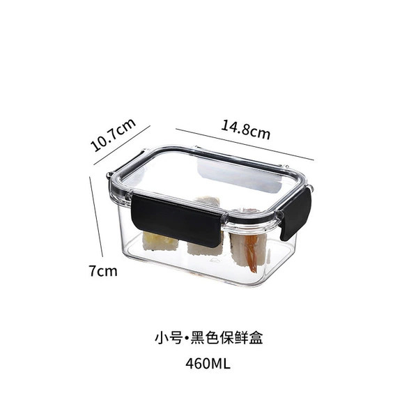 460ml (black cover) sealed fresh -keeping box