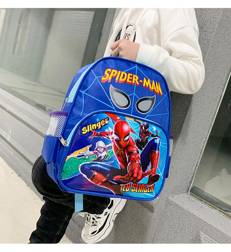 New Trendy Cartoon Children's Backpack Cute Foreign Trade School Bag 3-7 Years Old Boy Fashion Cross-Border Kindergarten School Bag