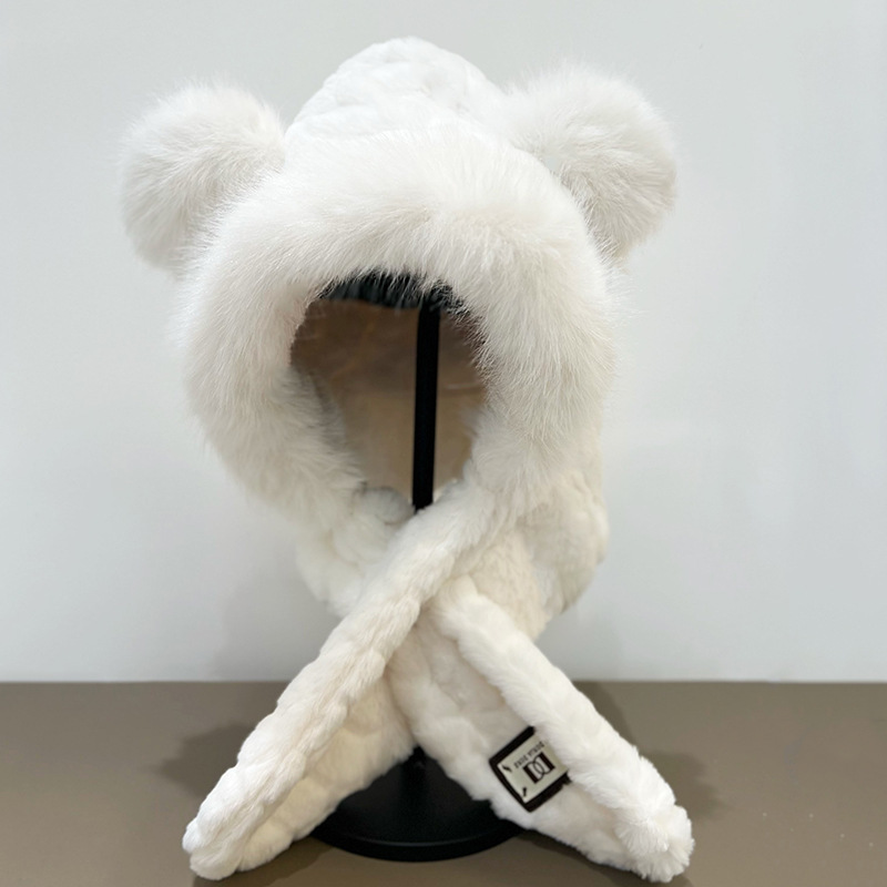 풋볼 패턴 엠보싱 투피스 세트 [화이트]