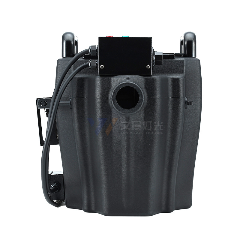 Etapa boda auditorio 3500W máquina de hielo seco barra de la escuela rendimiento actividad máquina de humo al aire libre pulverizador de humo de tierra